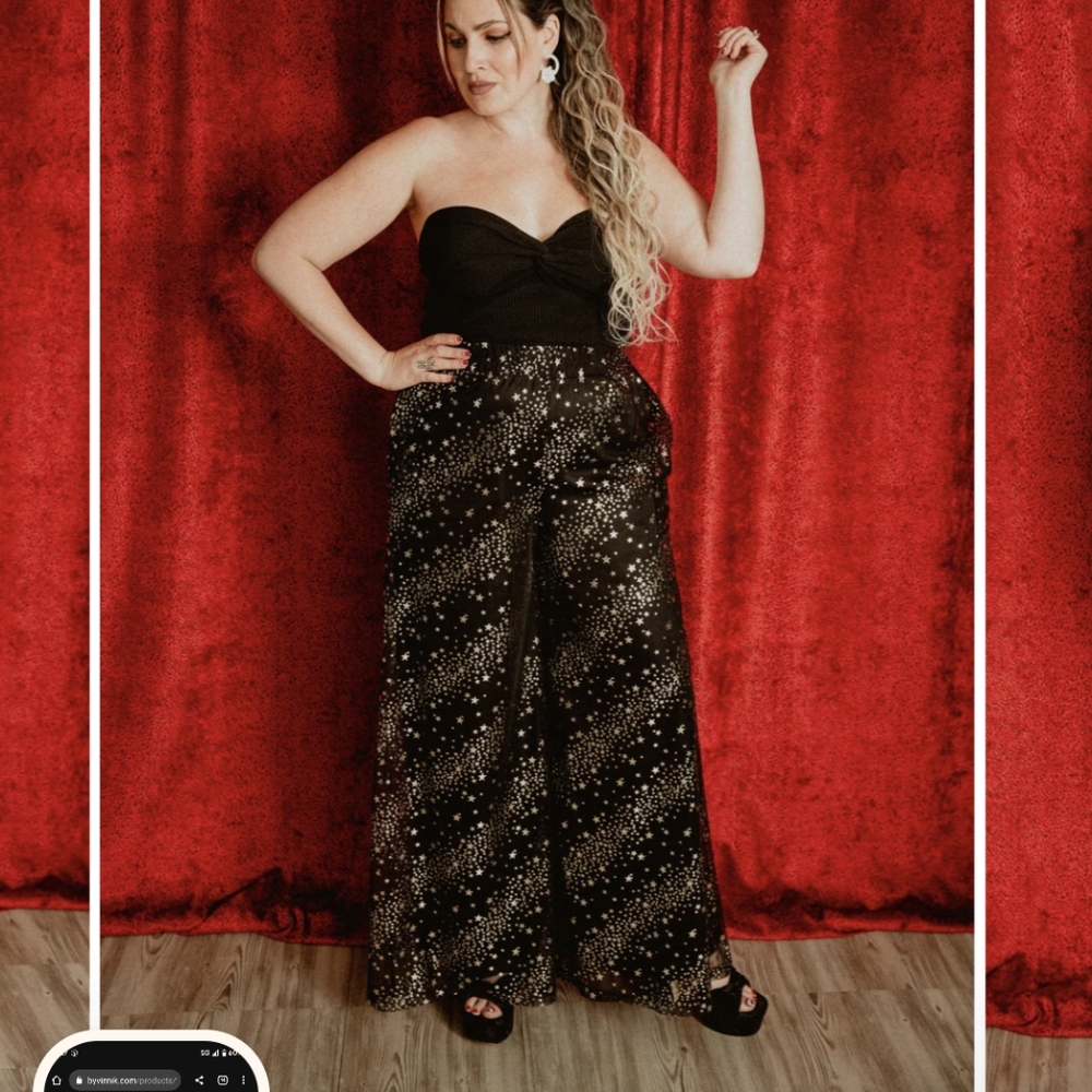 ByVinnik Starry tulle pants from "The Muse" set